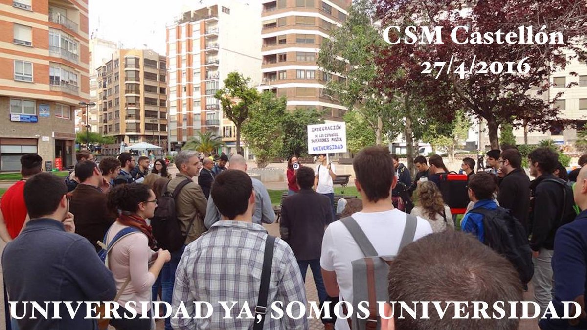 PlataformaEEAAS's tweet photo. Somos los alumnos, los profesores, los padres, los profesionales. #somosuniversidad #defraugrados #csmcastellon https://t.co/8l0Qjn8YWC