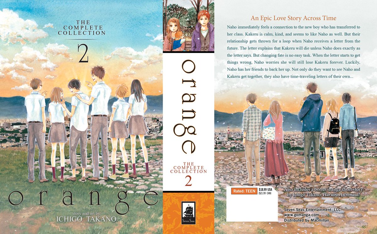 Orange Complete Series Box Set by Ichigo Takano, Paperback