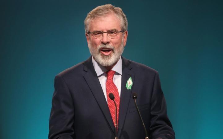 Telegraph's tweet photo. Sinn Fein leader Gerry Adams accused of tweeting racial slur  https://t.co/E2bOntn4d1 https://t.co/WVSqgrJG8J