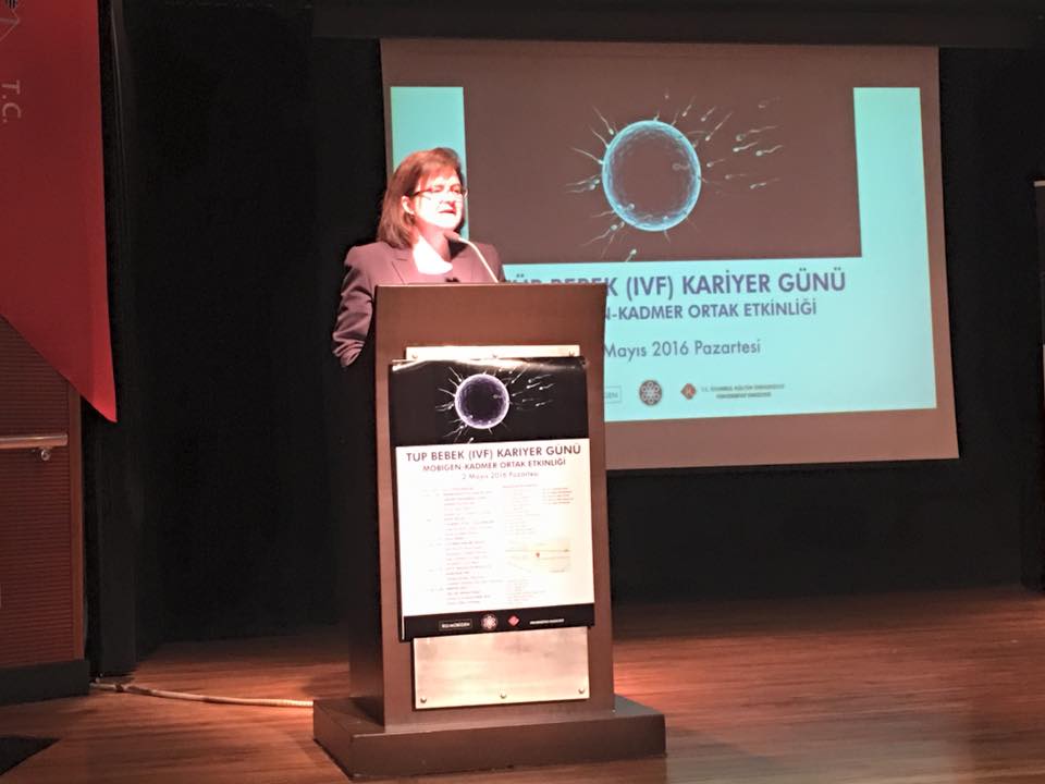 Tüp Bebek (IVF) Kariyer Günü etkinliği Rektörümüz Prof.Dr. S. Semahat Demir'in açılış konuşmasıyla başladı.