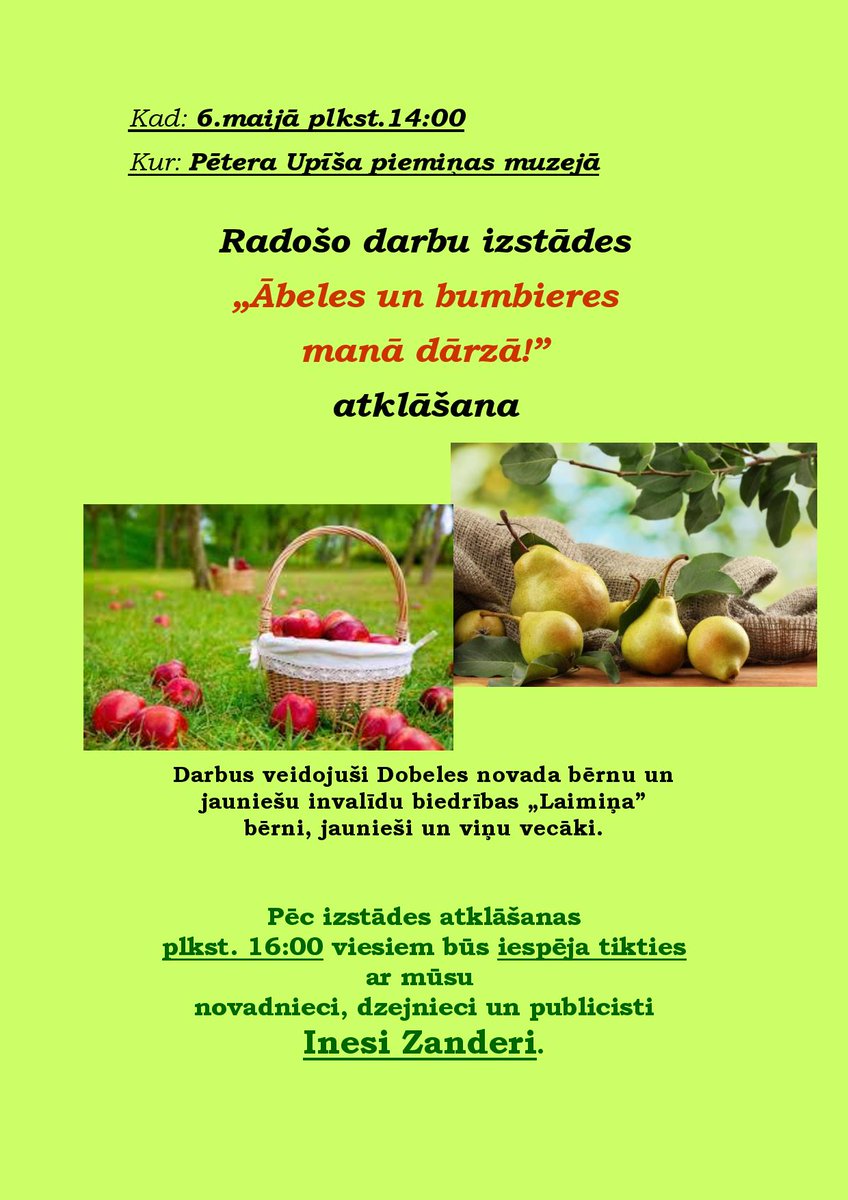 P.Upīša muzejs (@upisadarzs) on Twitter photo 
