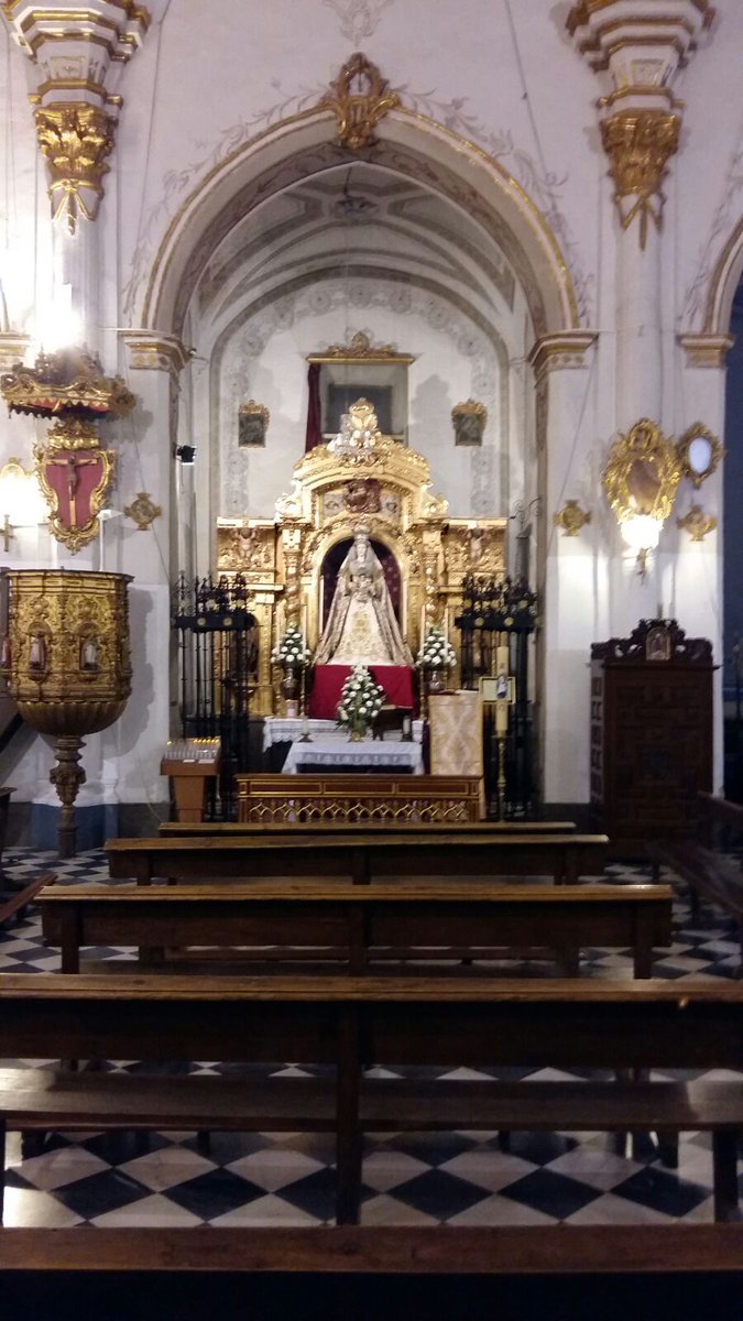 GPSanMatias's tweet photo. Todo preparado en San Matías para la celebración de los Cultos de este mes de mayo en Honor a Nuestra Madre: https://t.co/3ZXXPWwLEx