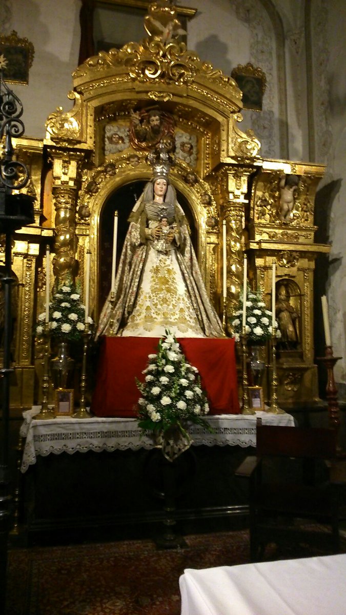 GPSanMatias's tweet photo. Todo preparado en San Matías para la celebración de los Cultos de este mes de mayo en Honor a Nuestra Madre: https://t.co/3ZXXPWwLEx