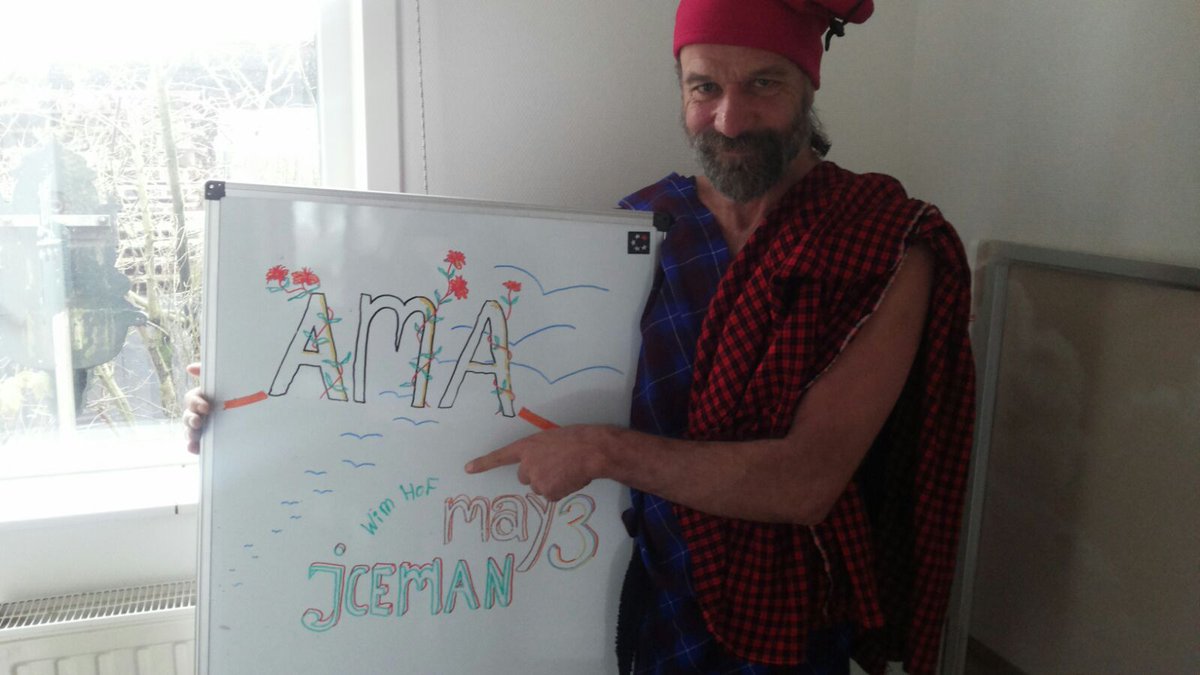Iceman_Hof's tweet photo. Tomorrow you can "Ask Me Anything" on @reddit For all burning questions join me on 10am EST https://t.co/fsoeh0XDw6 https://t.co/cdxU2zbIWw