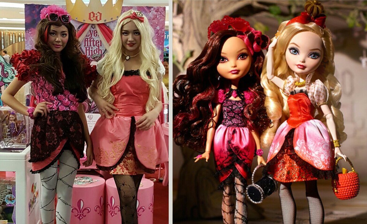 Kazvargas14's tweet photo. Pasado naman na 'di ba? 😂
Briar Beauty 🌷 x Apple White 🍎
#everafterph #everafterhigh #barbie #barbieph 💓 https://t.co/VYqR3CV078