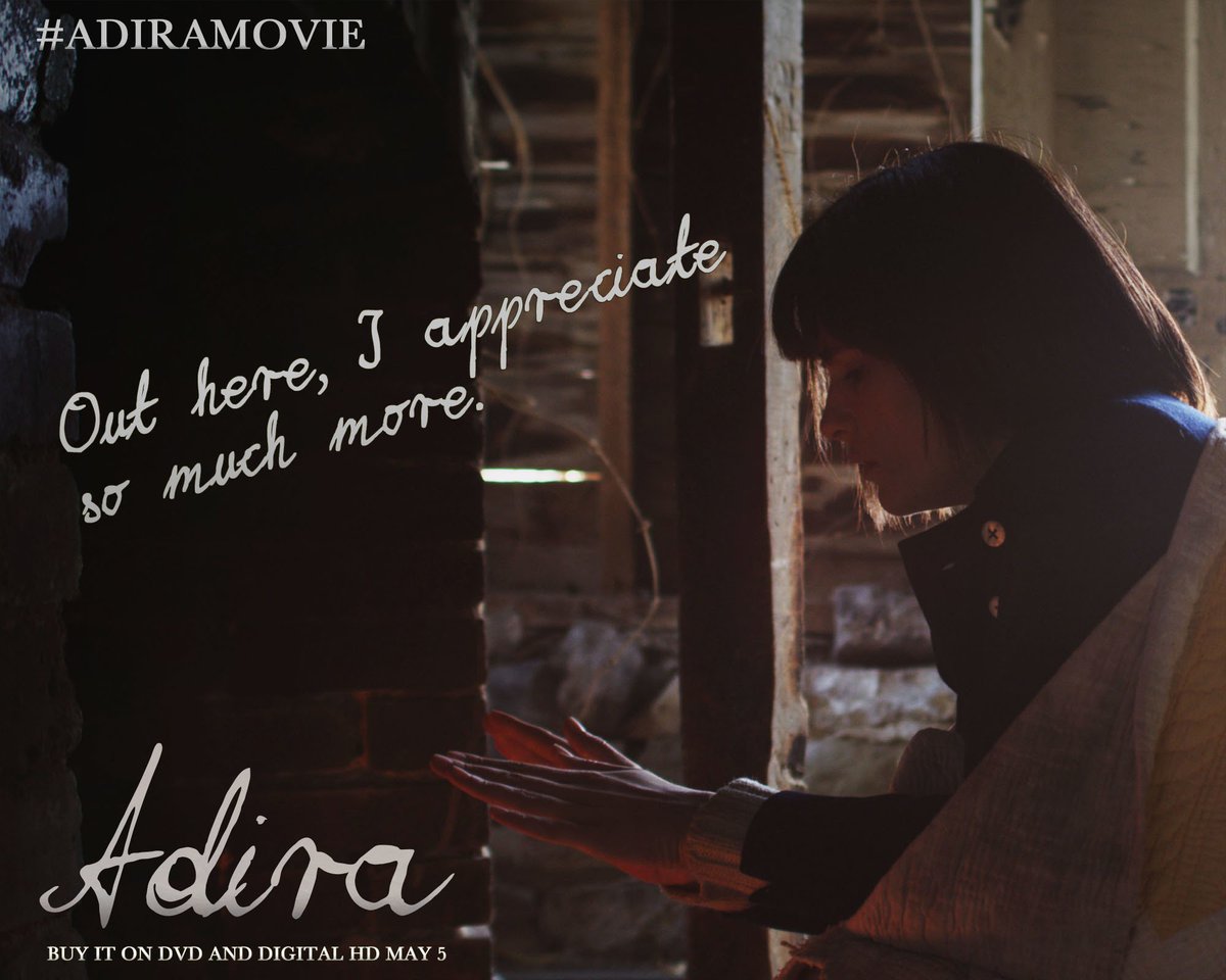 AdiraMovie's tweet photo. Be grateful for what you have. Adira on DVD and Digital HD on May 5! https://t.co/5C9E7WdQ7j #StayStrong #3Days https://t.co/YhSDYSKyGd
