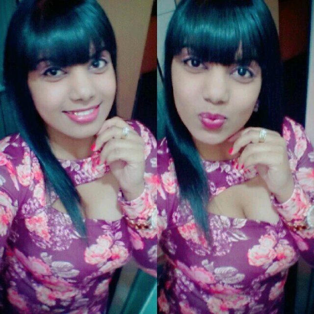 PILLAYTAMERA's tweet photo. Feeling Kinda Floral #FringeOnPoint #PinkLips #HappyVibes https://t.co/VlNFh5CeRQ