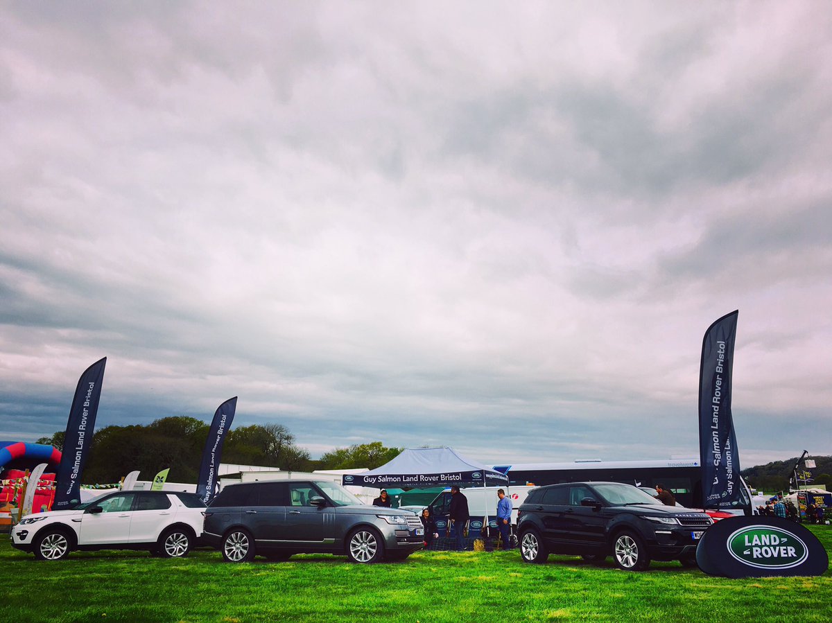 GuySalmonBris's tweet photo. Good morning from the glorious #NorthSomersetShow. Don't forget to bring your wellies #GuySalmon #Bristol #LandRover https://t.co/paLNa94UZA