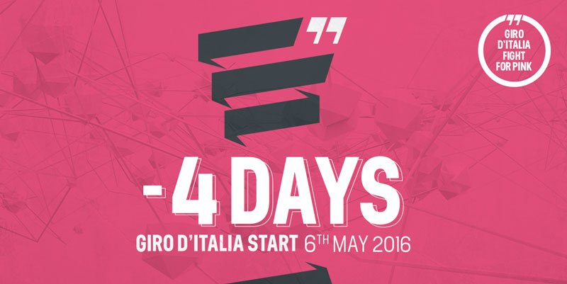 giroditalia's tweet photo. 4 days left to 2016 Giro d'Italia!

4 giorni al Giro d'Italia 2016! 
#giro https://t.co/nNKTT31mgB
