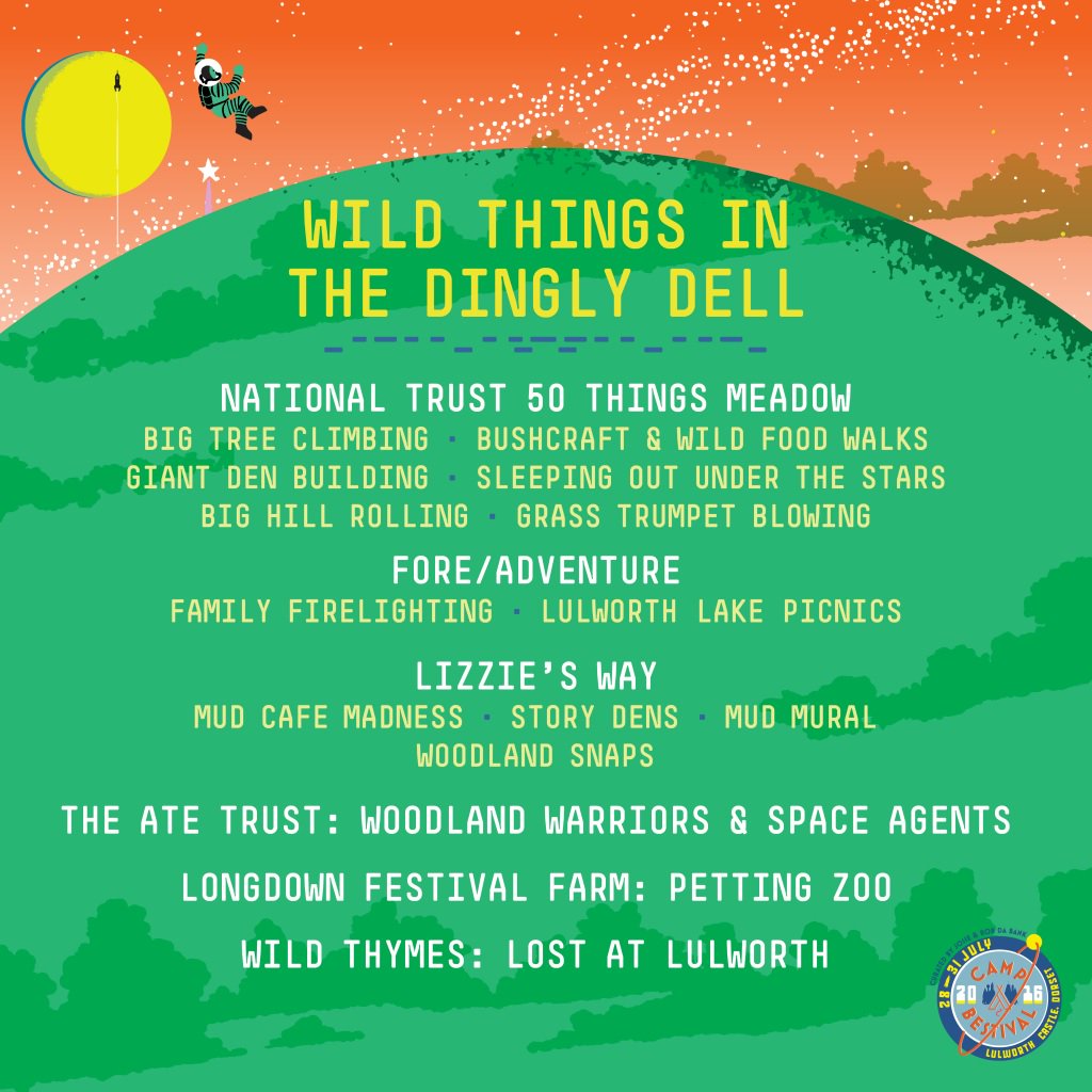 We're getting #LostatLulworth this summer with the mighty <a href="/CampBestival/">Camp Bestival</a> this summer! #treasurehunt #dinglydell