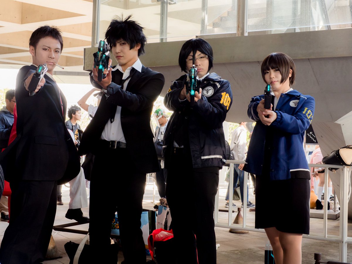めぐめぐ No Twitter ツイ速報 超会議16撮影のレイヤーさん Psycho Pass 常守朱 ぱんみみ さん 佐々山光留 烙さん 宜野座伸元 ちゅんさん 狡噛慎也 コウルドさん ありがとうございました コスプレ 超会議16