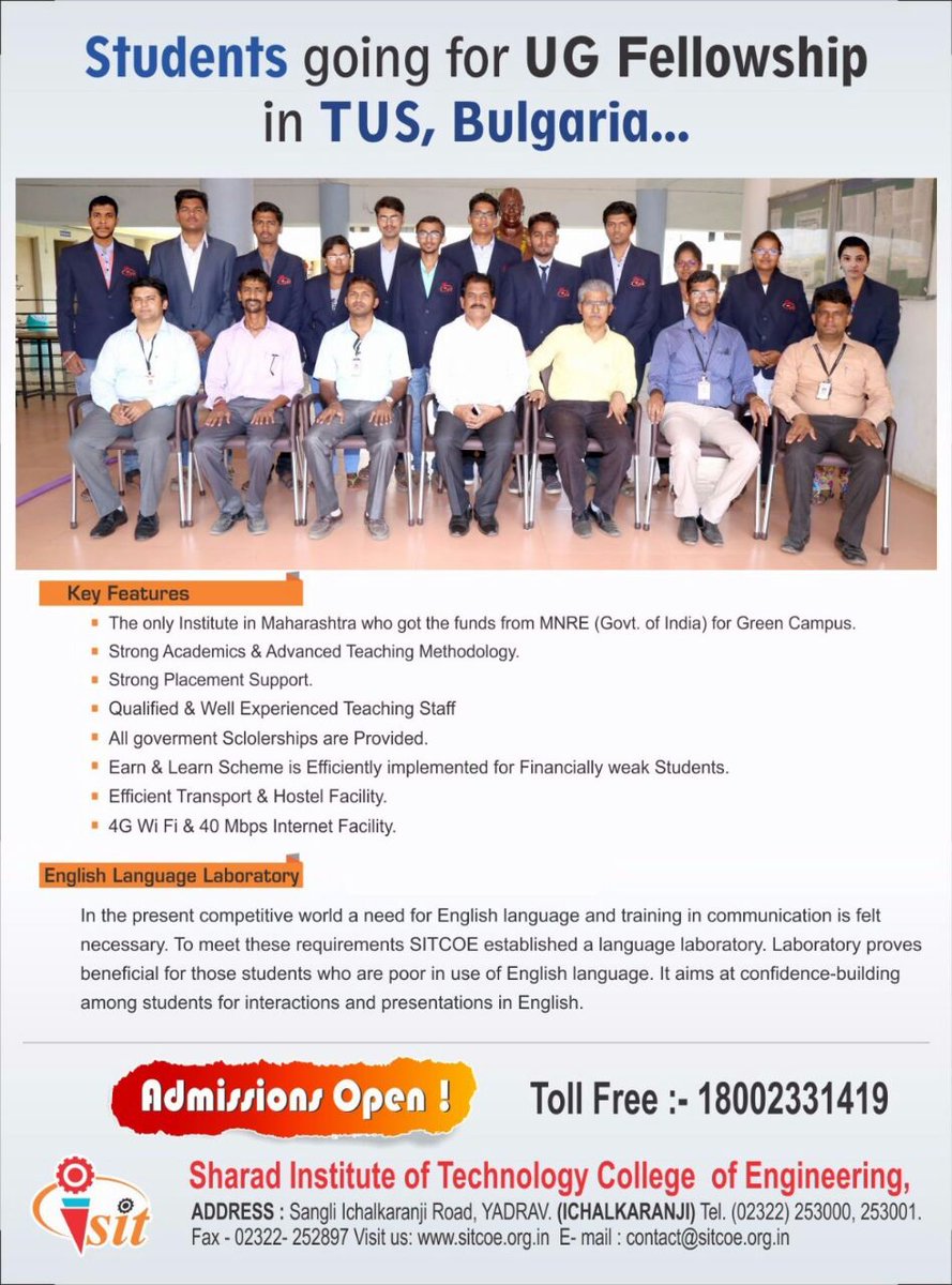 SITCOE, Ichalkaranji tweet media