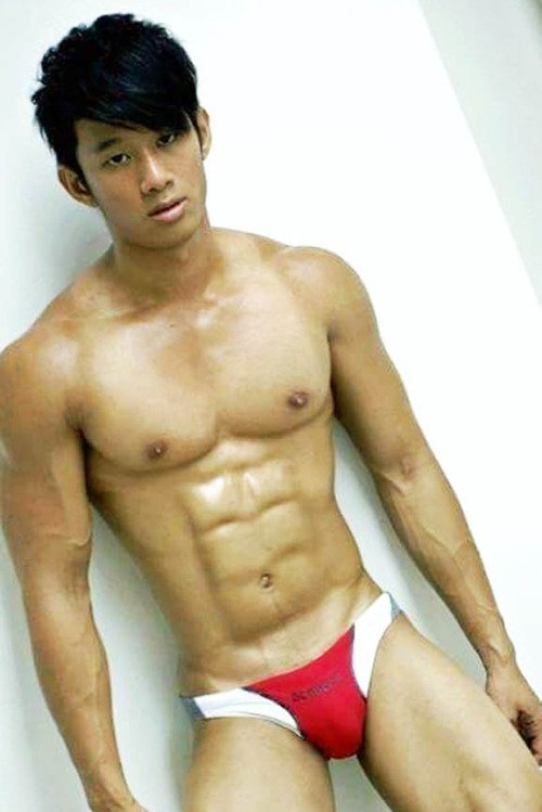 Asian gay boys in their underwear