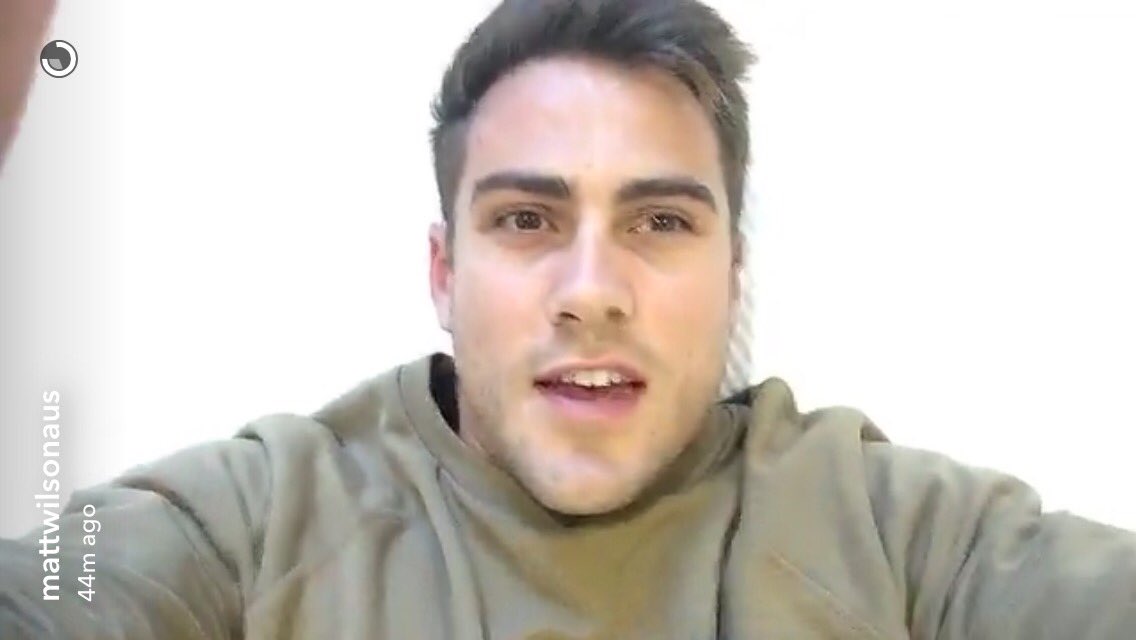 MattyWilsonFans's tweet image. Via snapchat - 📸