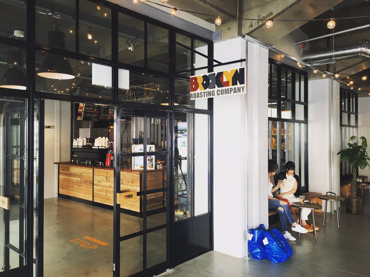 8channel 関西グルメ Di Twitter Brooklyn Roasting Company Namba なんばekikanプロジェクト の一環 ブルックリンを代表するコーヒーショップの1つ 168坪の広々した空間 国内旗艦店 8ch Brooklin Coffee