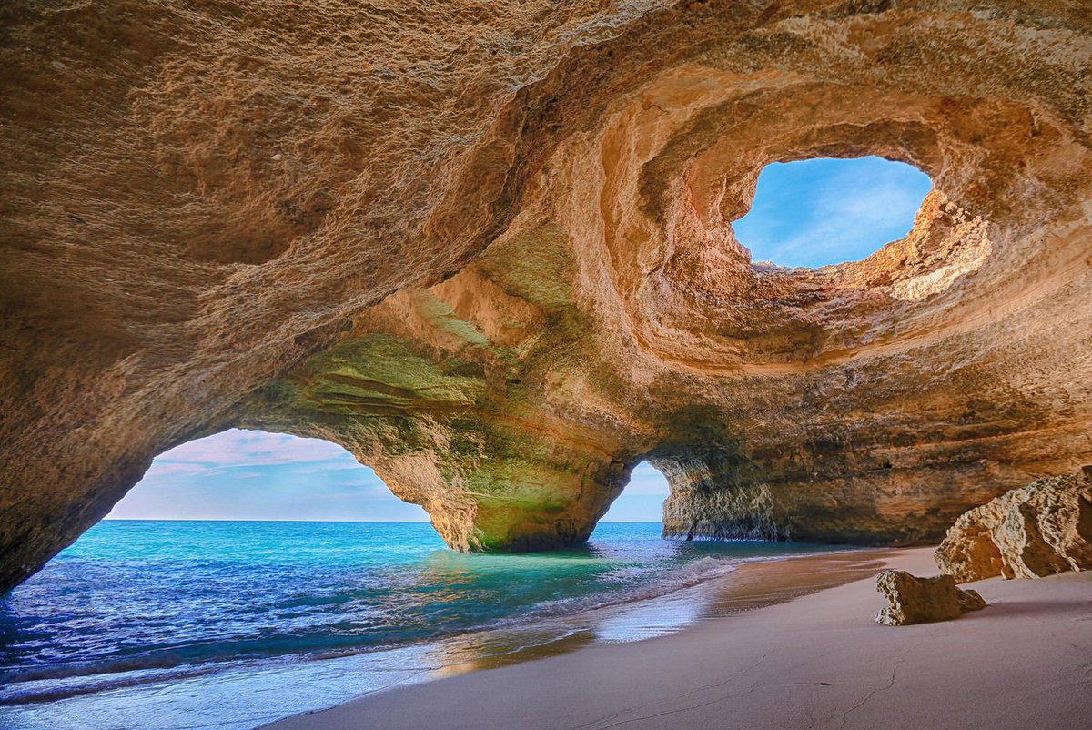 top_holidays1's tweet photo. Benagil Beach, Algarve, #Portugal. Our dream vacation... https://t.co/L8wgziKPbZ
