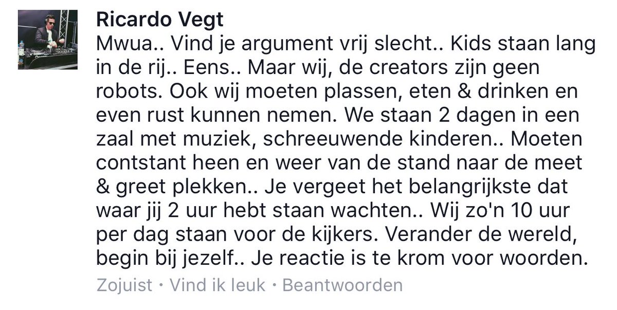 Ricardovegt's tweet photo. Zo. En nu allemaal weer je bek houden. https://t.co/yT92DzIYQn