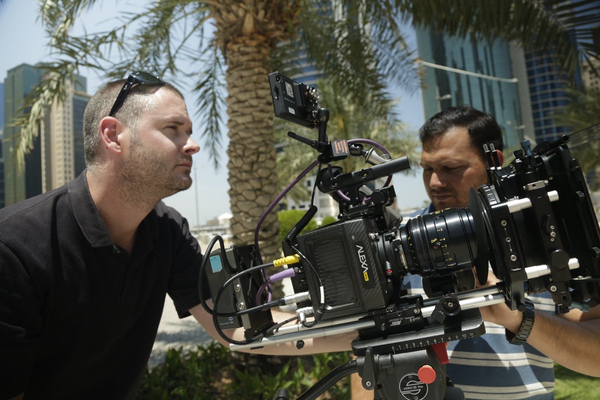ResolutionDoha's tweet image. Check our DOP taking brand new ALEXA MINI from ARRI for a test drive..
#Alexamini #Qatar #Resolutionfilms