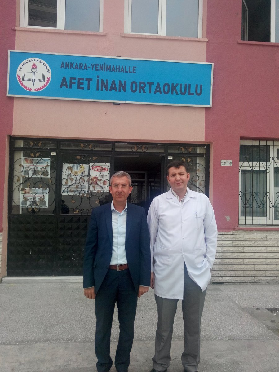 aktifyenimah's tweet photo. Afet İnan Ortaokulu ndaki değerli üyelerimizi okullarinda ziyaret ettik. https://t.co/4WktxDhLEO