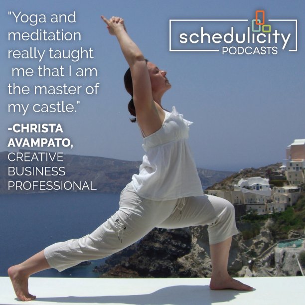 RelateEcon's tweet photo. " #Yoga meditation has really taught me that I'm the master of my castle." - @christanyc  https://t.co/s7pBUrqf1i https://t.co/Ve4DGYHstt