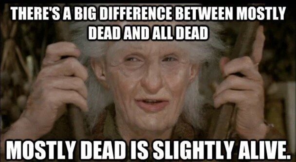 Princess Bride Mostly Dead Quote Rosieeb On Twitter: "I Thought Melisandre Looked A Bit Like Miracle Max #Mostly  Dead #Jonsnow #Gameofthrones Https://T.co/Vb4T4Mhqih" / Twitter