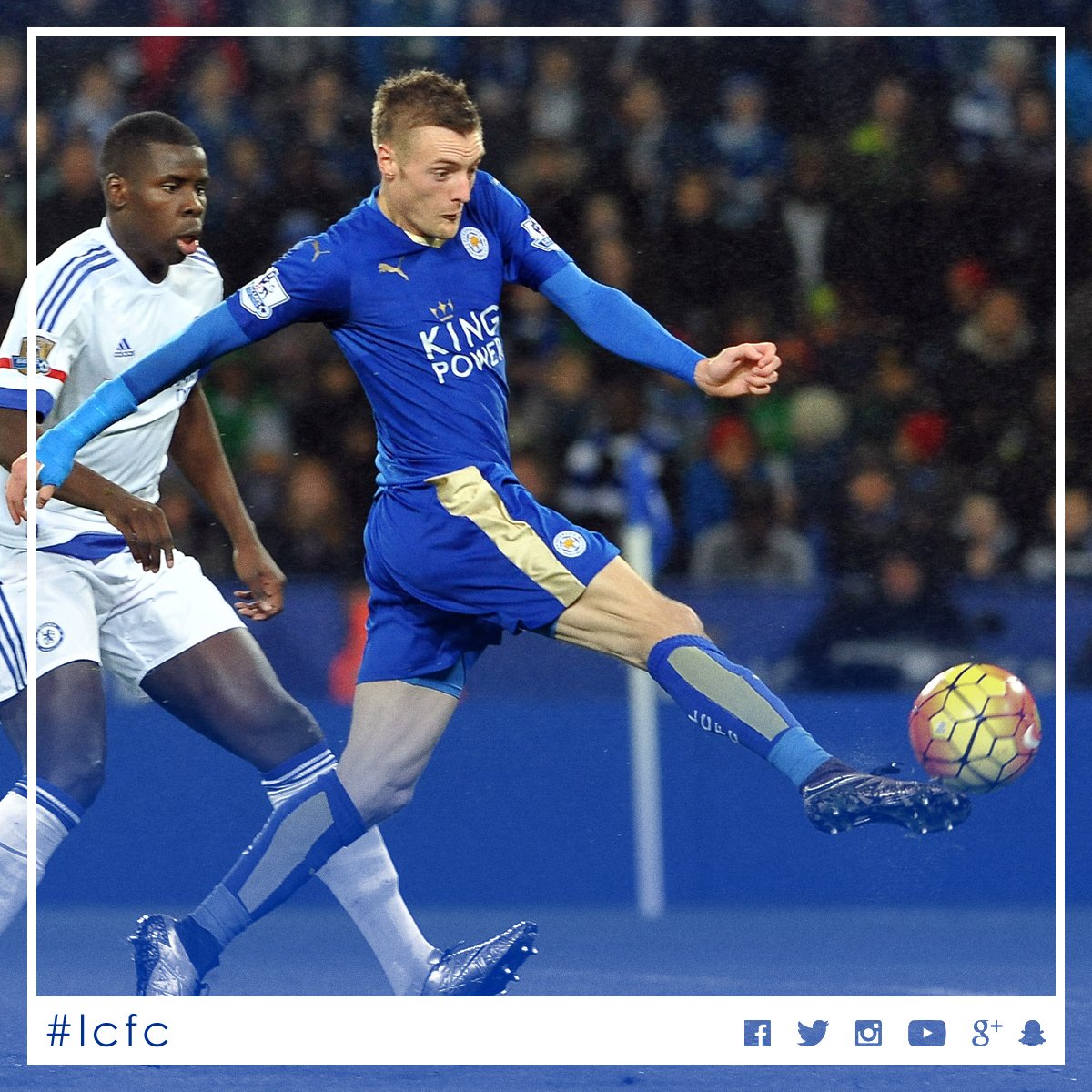 LCFC's tweet image. #lcfc's @vardy7 thanks teammates after being named @theofficialfwa Footballer of the Year. leic.it/1VGKlV6