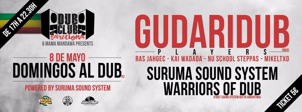 MamaMandawa's tweet photo. Este Domingo por la tarde volvemos a la carga con los Domingos al Dub! Además con el Sound renovado de #Suruma https://t.co/McfXzuoUEI