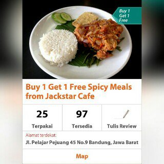 jackstar_cafe's tweet photo. Mau promo ini ?
Dw d playstore sekarang @DealokaID 
Kouta tinggal 97 lg come'on guys😊
@se_bdg @KulinerBDG #promobdg https://t.co/V8LUsgvtL7