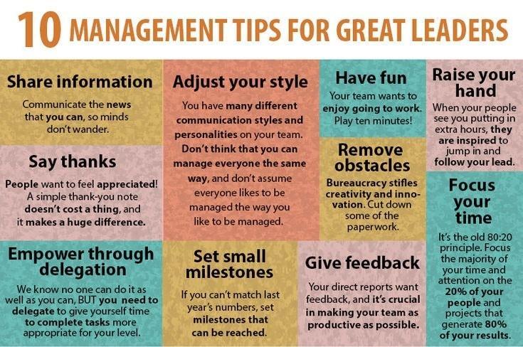 ppinault's tweet image. 10 tips for great leaders