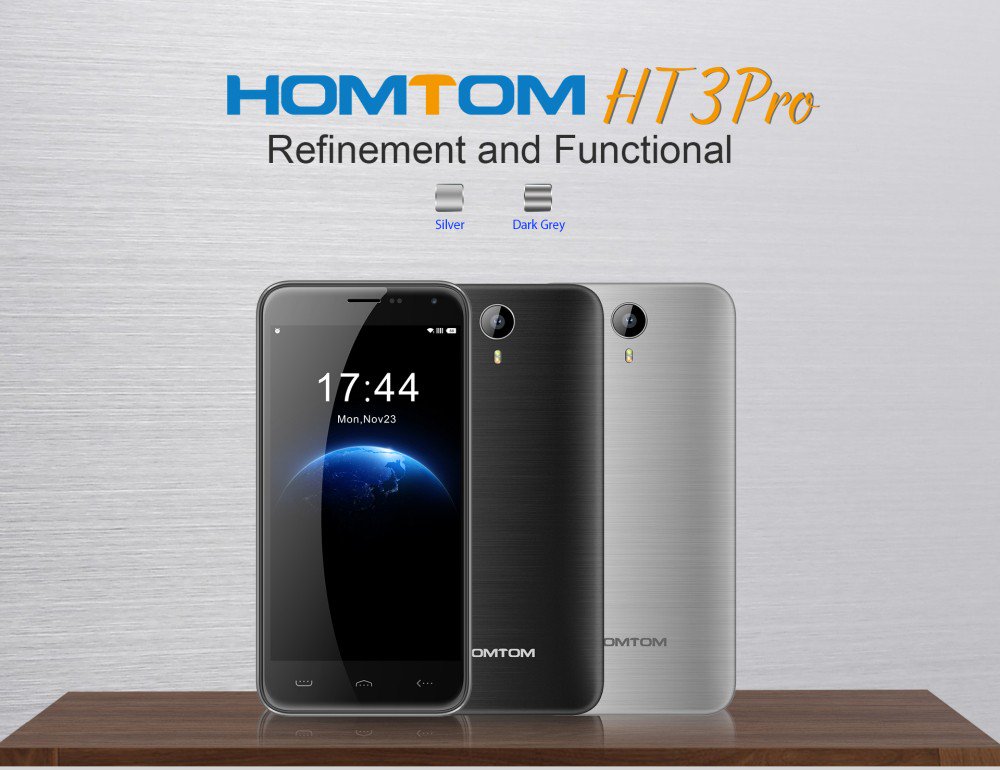 GearBestES's tweet image. #HOMTOM #HT3 #Pro 4G Smartphone goo.gl/VIq3X8 baja a $79.89 gris y plata