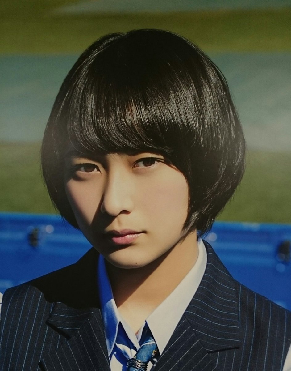 ayaneshika46's tweet image. 美少女過ぎて美少年。
鈴木絢音。