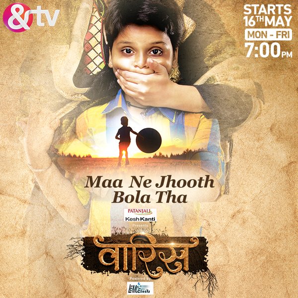 AndTVOfficials's tweet photo. Woh maa ke pet mein ladki thi par duniya ke saamne ladka hai. #Waaris. 16 May se, Mon-Fri, raat 7 baje sirf &amp;TV par https://t.co/DUsfkuiOII