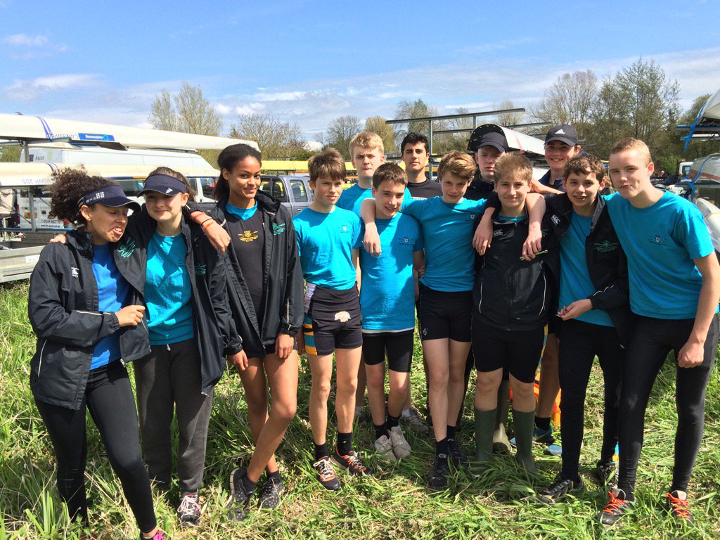 Falcon_Rowing's tweet photo. The junior contingent at #marlowspring today. Great racing all round https://t.co/WvFghxpj73