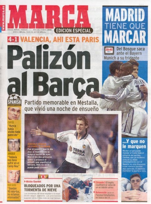ciberchenet's tweet photo. Las portadas de @marca y @superdeporte_es de #taldiacomohoy hace 16 años... https://t.co/F5Ud15EfX1