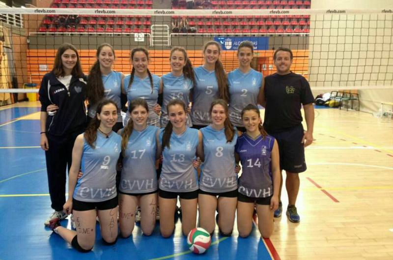 VoleiCatala's tweet photo. Gran segona fase de @voleihebron sense perdre cap partit per acabar en 13ena posició #CEJFVB https://t.co/1BaQ3GwjA2 https://t.co/KF7VG7vb5R