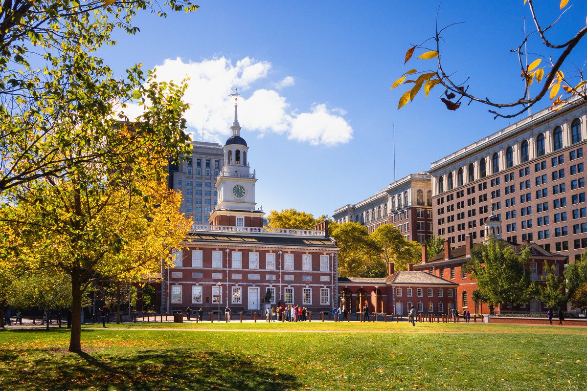 Come visit the birthplace of American democracy: Philadelphia, Pennsylvania! <a href="/VisitPA/">VISIT PA</a> #VisitTheUSA