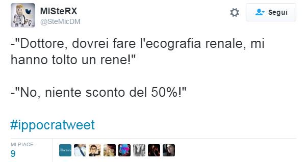 iDoctors_it's tweet photo. Dai medici e di inflessibilità renale... Buon inizio settimana da #iDoctors
via @SteMicDM
https://t.co/e4fh1iA3ds https://t.co/bB0Pqx2jqL