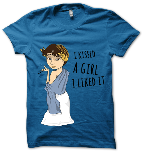 teecommerce's tweet photo. #saffo #greek #poetress #lesbian #lgbt #tshirt #mashup #KatyPerry #kissed #girl @teepublic https://t.co/1iQG76Unbq https://t.co/GqFbiyPQs0
