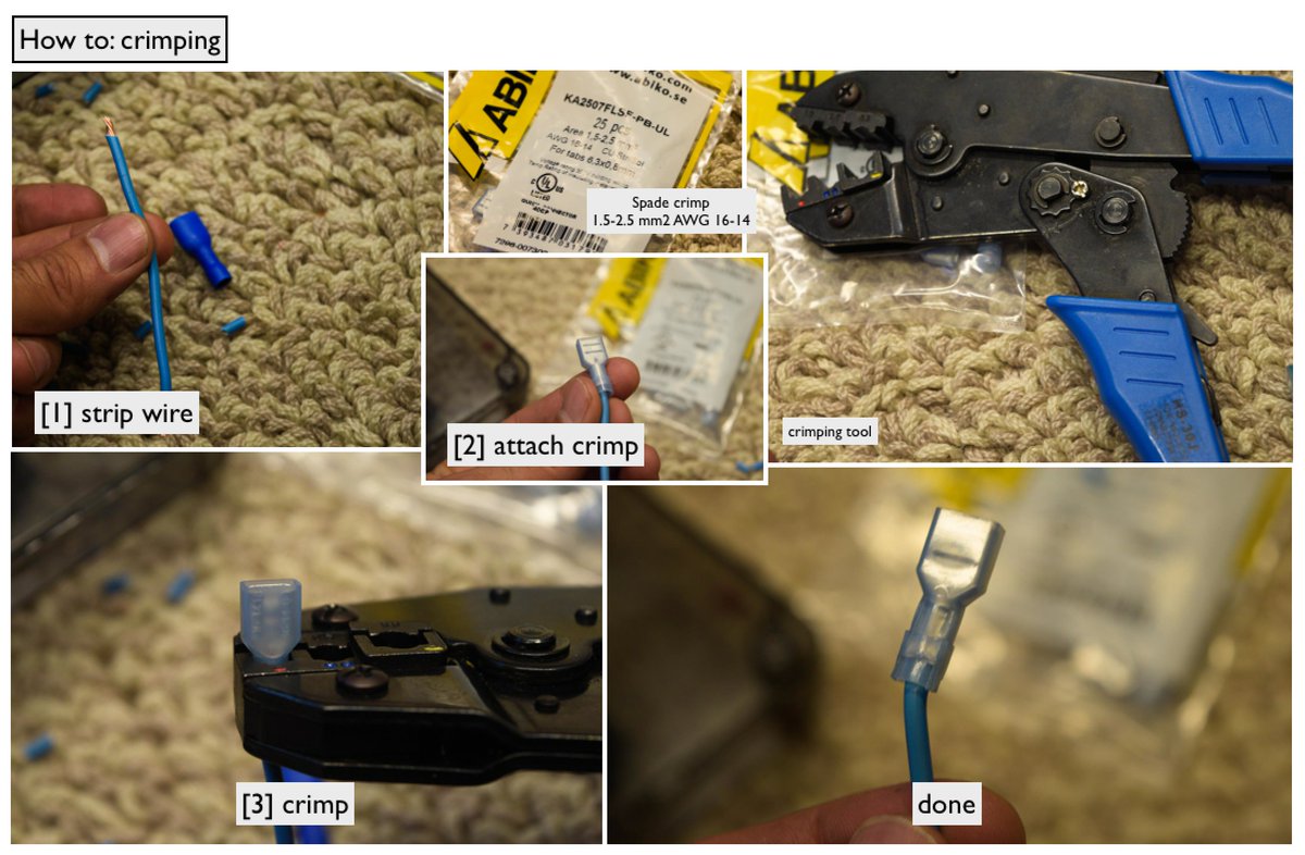 Took apart a moccamaster and really loved their simple and efficient wiring and so I learned about #CrimpsRule