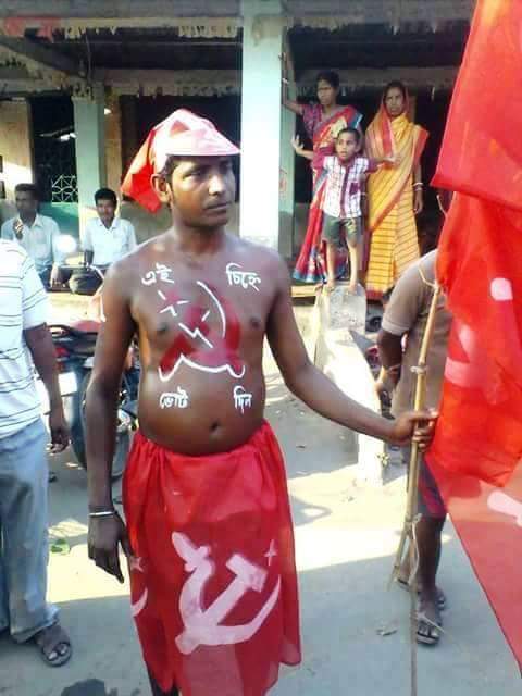 pkprantar1's tweet photo. Red salute d #ZealOfCampaign in d #LastLap of BengalPoll2016, d #Struggle4Democracy #Vote4LeftAlly https://t.co/ANQvpanVXL