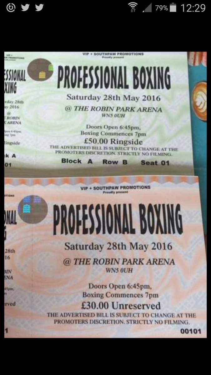 morganjackso's tweet photo. Tickets available for my next fight 28th May @ Robin Park Arena Wigan. #teammorgan #thebull #onthewaytothetop 👊 👊 👊 https://t.co/TcwEgL3l19