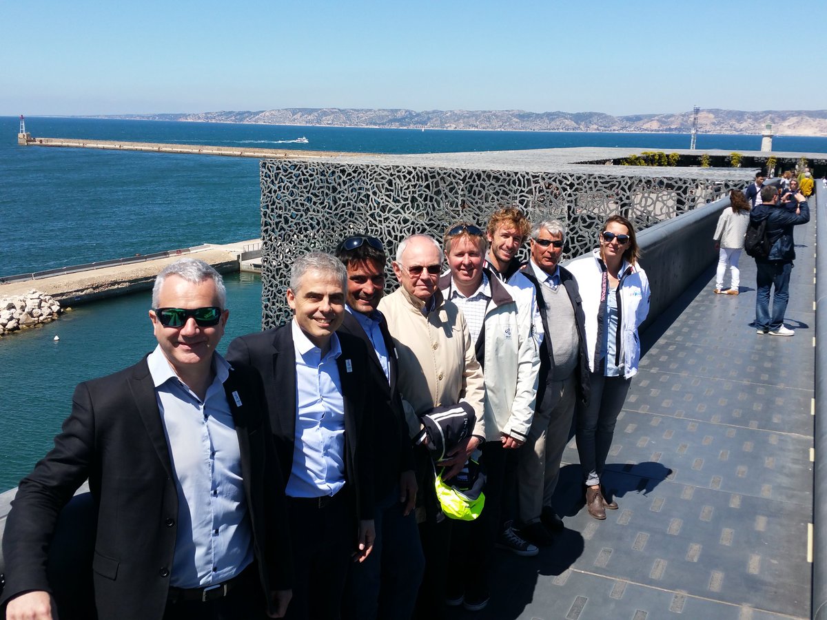 Visite site olympique de voile exceptionnel de Marseille avec <a href="/worldsailing/">World Sailing 🌎⛵️</a> <a href="/FFVoile/">FFVoile</a>  #AthletesParis2024 <a href="/Paris2024/">Paris 2024</a>