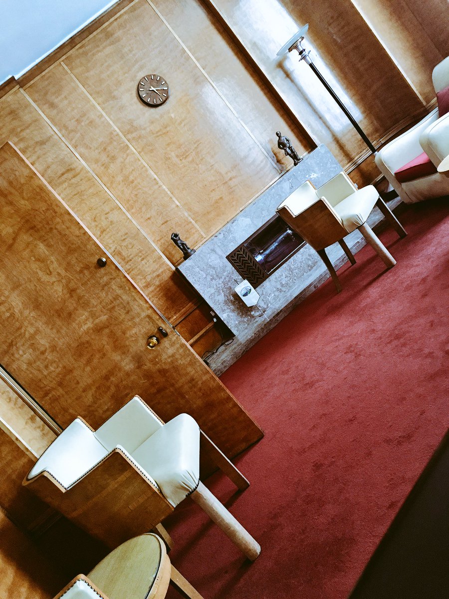 PBDphotos's tweet photo. One of the gorgeous Art Deco rooms on today's #PBDB2016 https://t.co/RXKxPn8Vht