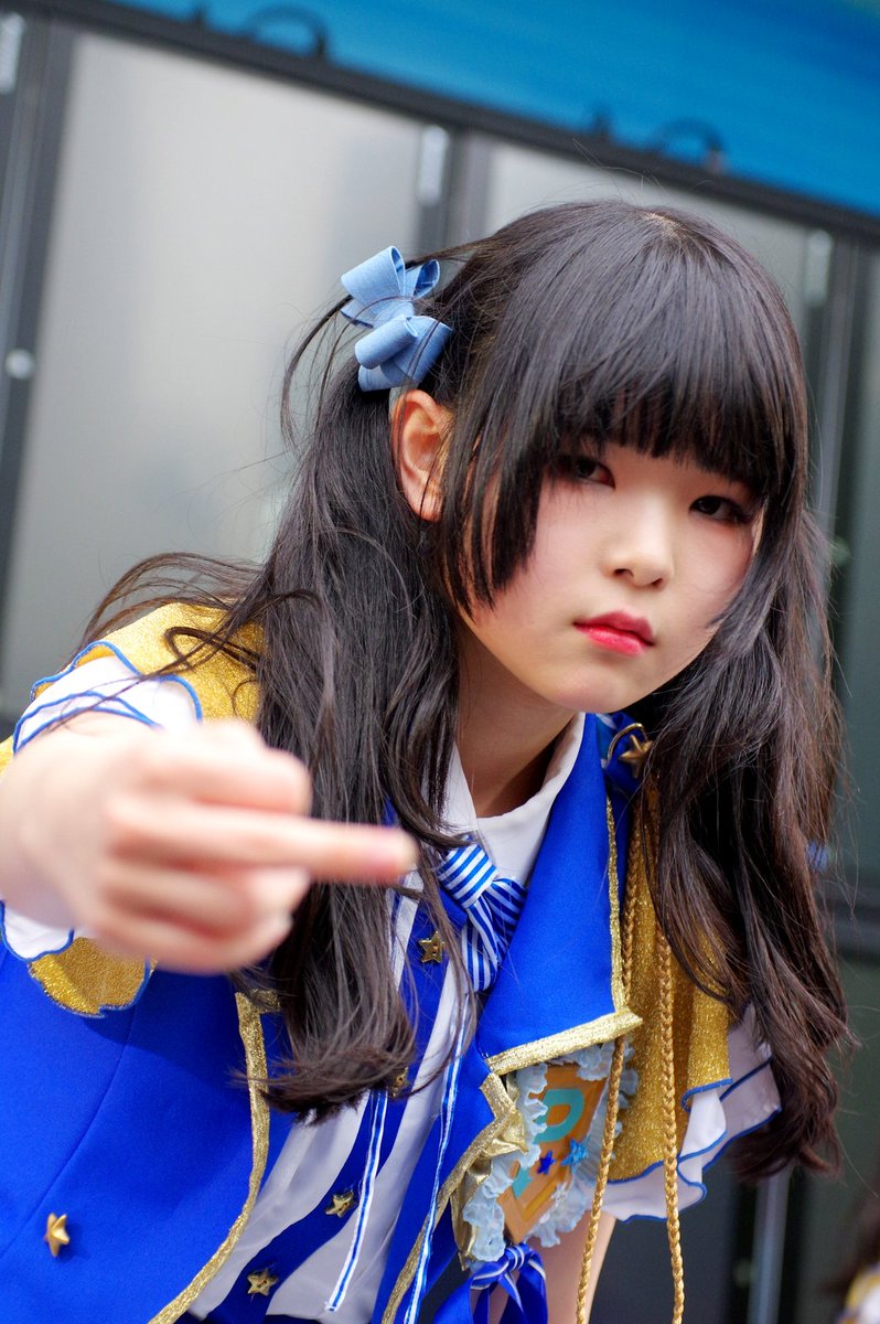 みち 16 05 02 シブパラ 虹のコンキスタドール 陶山 恵実里 Suyama Emiri 虹コン 撮ってみたいな目で中指やられたw後で笑ってたw