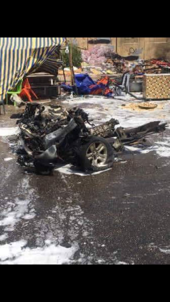 صور اوليه لانفجار الدورة قبل دقائق.
مما اسفر عن استشهاد11 وجرح 32 شخص لاحد الان