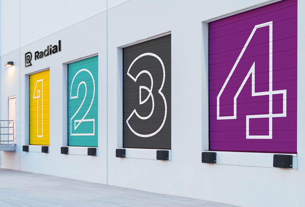 SiegelGale's tweet photo. New Logo, and Identity for @RadialCorp by @SiegelGale  https://t.co/f7agQyPnpN @ucllc #design https://t.co/Cx6AfHDiET