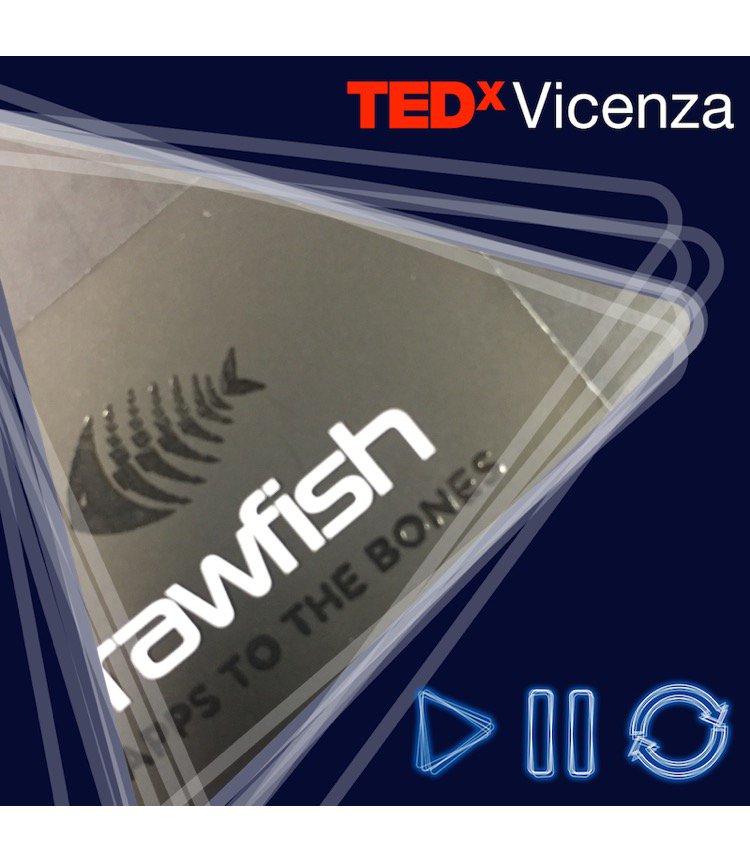 RawfishApps's tweet photo. #TEDxVicenza #PlayPauseRestart https://t.co/ZR7aKR5y6R