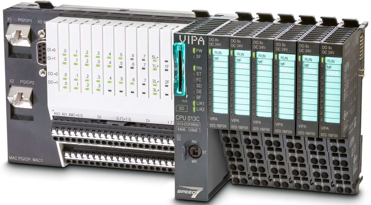 gisi_1974's tweet photo. Alla SPS Vipa presenta la nuova CPU #SLIO 013 @vipa_automation #spsitalia #PLC #automazione https://t.co/e8KvS3M97x https://t.co/9K6DwrSUkM