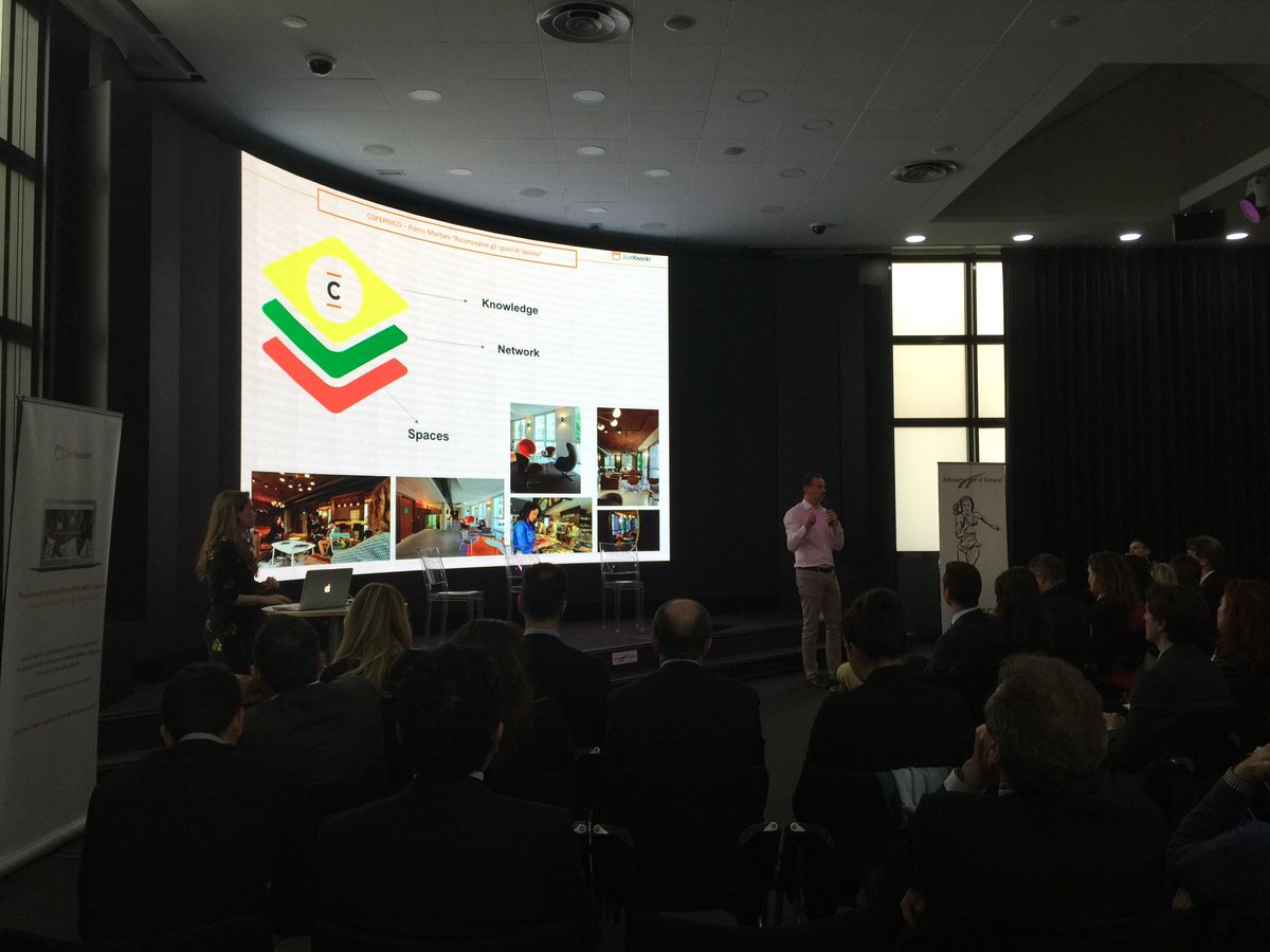 androm's tweet image. Pietro Martani presenta @CopernicoMilano #smartworkrevolution