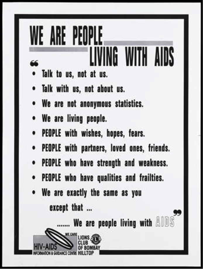 HIVadvocates's tweet photo. People with #HIV and #AIDsS are still people. Spread awareness to stop the stigma! https://t.co/q1kpRIoc3L